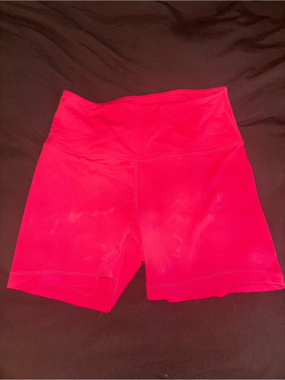 Reflex Women's High-Waist Neon Pink Bike Shorts